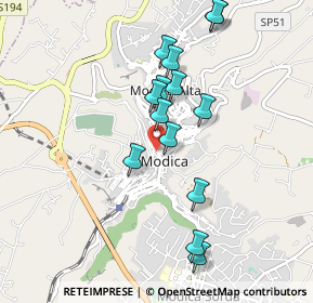 Mappa Via Campailla, 97015 Modica RG, Italia (0.98286)