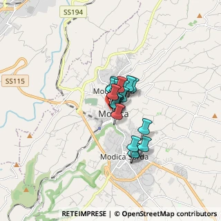 Mappa Via Campailla, 97015 Modica RG, Italia (0.9255)