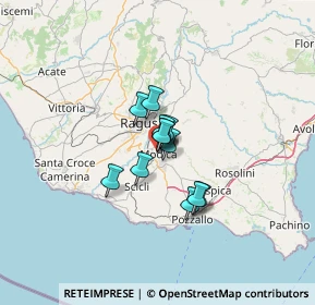 Mappa Via Campailla, 97015 Modica RG, Italia (7.8125)