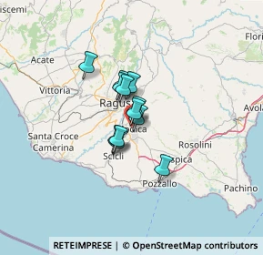 Mappa Via Marchesa Tedeschi, 97015 Modica RG, Italia (7.87583)