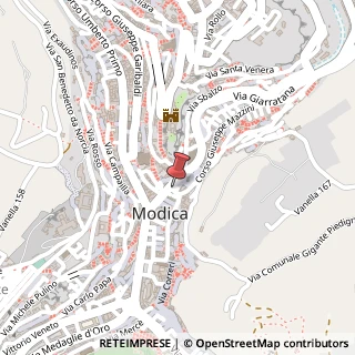 Mappa Via Marchesa Tedeschi, 13, 97015 Modica, Ragusa (Sicilia)