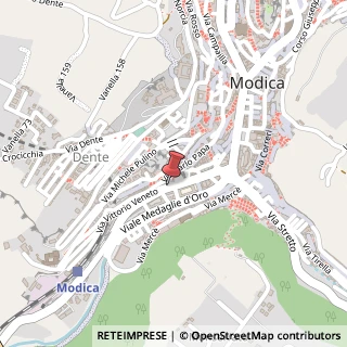 Mappa Via Vittorio Veneto, 80, 97015 Modica, Ragusa (Sicilia)