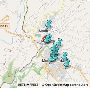 Mappa Via Carlo Papa, 97015 Modica RG, Italia (1.53)