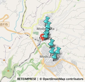 Mappa Via Carlo Papa, 97015 Modica RG, Italia (1.2575)