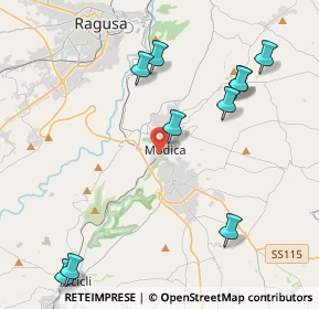 Mappa Via Carlo Papa, 97015 Modica RG, Italia (5.81909)