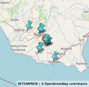 Mappa Via Carlo Papa, 97015 Modica RG, Italia (7.2325)