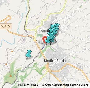 Mappa Via Quintino Sella, 97015 Modica RG, Italia (0.96364)