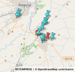 Mappa Via Duca D'Aosta, 97015 Modica RG, Italia (3.13364)