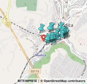Mappa Via Duca D'Aosta, 97015 Modica RG, Italia (0.334)
