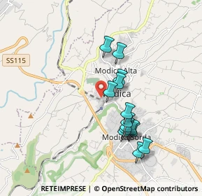 Mappa Via Dente, 97015 Modica RG, Italia (1.83429)