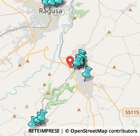 Mappa Via Dente Crocicchia, 97015 Modica RG, Italia (5.32588)