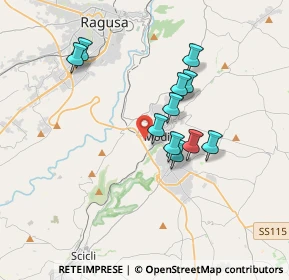 Mappa Via Dente Crocicchia, 97015 Modica RG, Italia (3.33364)