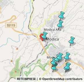 Mappa Via Dente Crocicchia, 97015 Modica RG, Italia (2.87167)