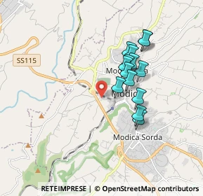 Mappa Contrada Dente Crocicchia, 97015 Modica RG, Italia (1.64571)