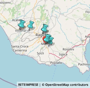 Mappa Contrada Dente Crocicchia, 97015 Modica RG, Italia (22.48636)