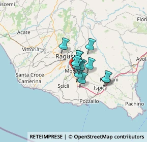 Mappa Piazza Giacomo Matteotti, 97015 Modica RG, Italia (7.0225)