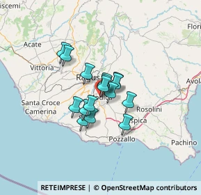 Mappa Piazza Giacomo Matteotti, 97015 Modica RG, Italia (8.695)