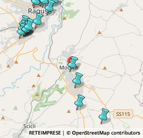 Mappa Vico Pappano, 97015 Modica RG, Italia (6.94)