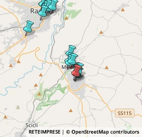 Mappa Via Correri, 97015 Modica RG, Italia (4.9625)