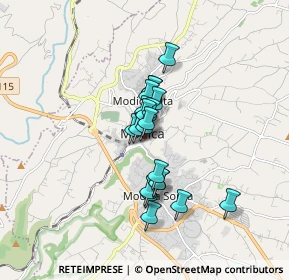 Mappa Via Correri, 97015 Modica RG, Italia (1.304)