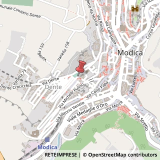 Mappa Via Nazario Sauro, 491, 97015 Modica, Ragusa (Sicilia)