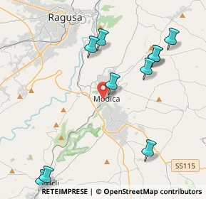 Mappa Via Boccone del Povero, 97015 Modica RG, Italia (5.75273)