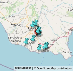 Mappa Via Boccone del Povero, 97015 Modica RG, Italia (8.44769)
