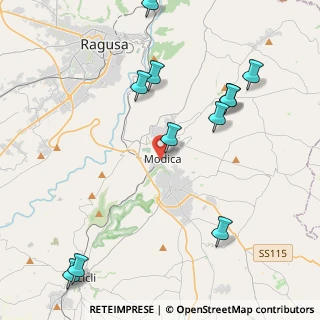 Mappa Via Denaro, 97015 Modica RG, Italia (5.70455)