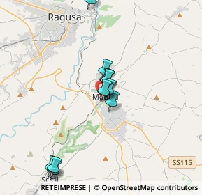 Mappa Via Nazario Sauro, 97015 Modica RG, Italia (3.27)