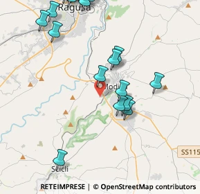 Mappa Contrada Gisirella, 97015 Modica RG, Italia (5.8565)