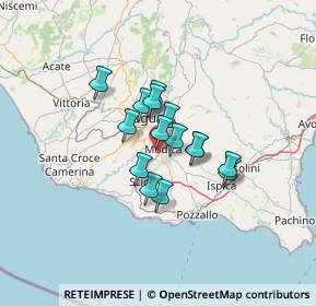 Mappa Contrada Gisirella, 97015 Modica RG, Italia (9.50333)