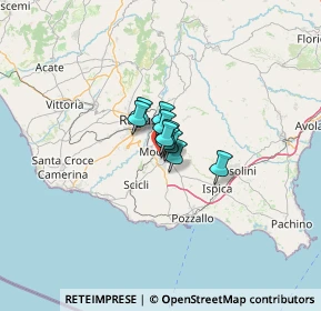 Mappa Via Trani, 97015 Modica RG, Italia (18.16929)