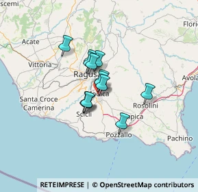 Mappa Via Trani, 97015 Modica RG, Italia (8.81385)