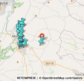 Mappa Via Pietre Nere Cava ispica, 97015 Modica RG, Italia (4.79857)