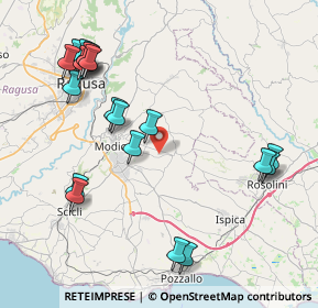 Mappa Via Pietre Nere Cava ispica, 97015 Modica RG, Italia (10.685)