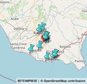 Mappa Viale Medaglie d’Oro box, 97015 Modica RG, Italia (8.43692)