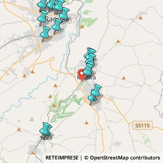 Mappa Via Stazione, 97015 Modica RG, Italia (6.112)