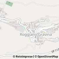 Map Roggiano Gravina