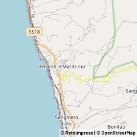 Mappa Belvedere Marittimo