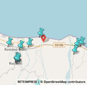 Mappa Località Zolfara, 87067 Rossano CS, Italia (6.0275)