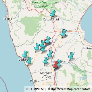 Mappa Via Saati, 87017 Roggiano Gravina CS, Italia (14.58438)