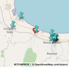 Mappa S.s sant'irene, 87067 Rossano CS, Italia (4.63333)