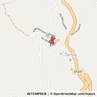 Mappa Contrada Lecco Via San Valentino, 87050 Rende CS, Italia, 87050 Tarsia, Cosenza (Calabria)