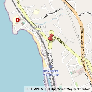 Mappa Viale Giovanni Grossi, 19, 87021 Belvedere Marittimo, Cosenza (Calabria)