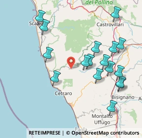 Mappa Piazza Vittorio Emanuele II, 87010 Sant'Agata di Esaro CS, Italia (18.82941)