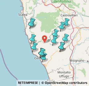 Mappa Piazza Vittorio Emanuele II, 87010 Sant'Agata di Esaro CS, Italia (13.05857)