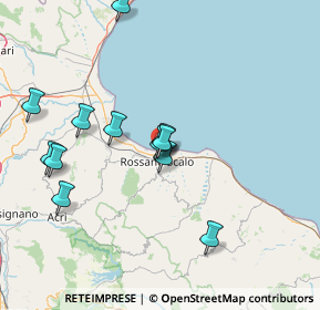 Mappa Viale S. Angelo, 87067 Rossano CS, Italia (16.10583)