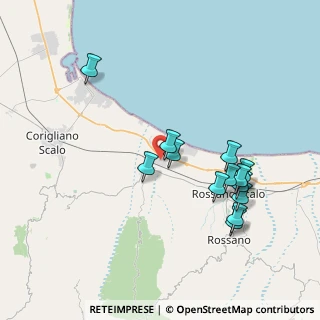 Mappa Zona Industriale Sant'Irene, 87060 Rossano CS, Italia (4.14692)