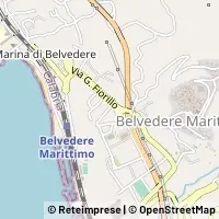 Map Belvedere Marittimo