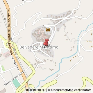 Mappa Piazza Amellino, 16, 87021 Belvedere Marittimo, Cosenza (Calabria)